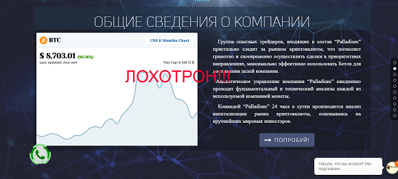 Очередные трейдеры. Отзывы о проекте Palladium