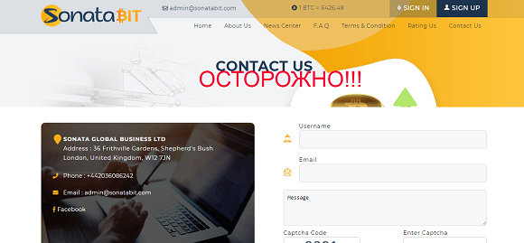 Проект Sonatabit.com — отзывы