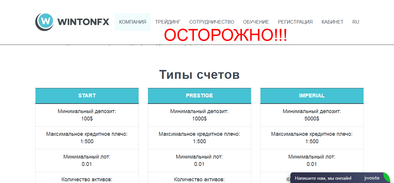 WintonFX - реальные отзывы