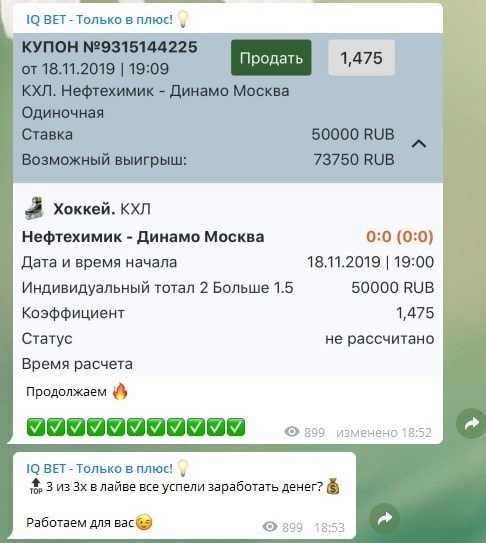 IQ BET ставки