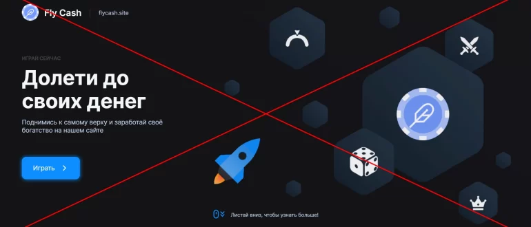 Отзывы о Fly Cash - сомнительный сайт flycash.site
