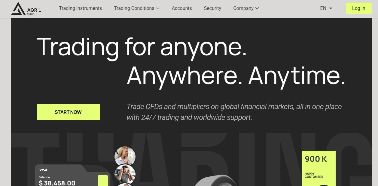 AQR L-Trade – описание и отзывы о брокере aqrl-trade.com