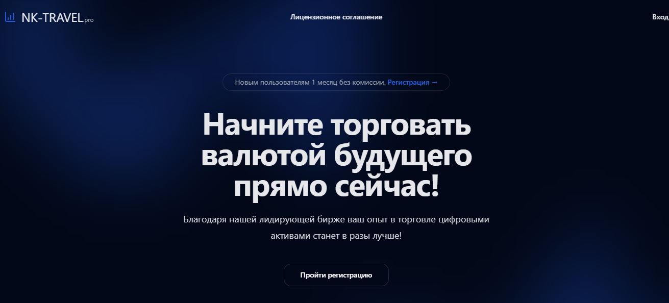 NK TRAVEL (nk-travel.pro) - отзывы о бирже и брокере