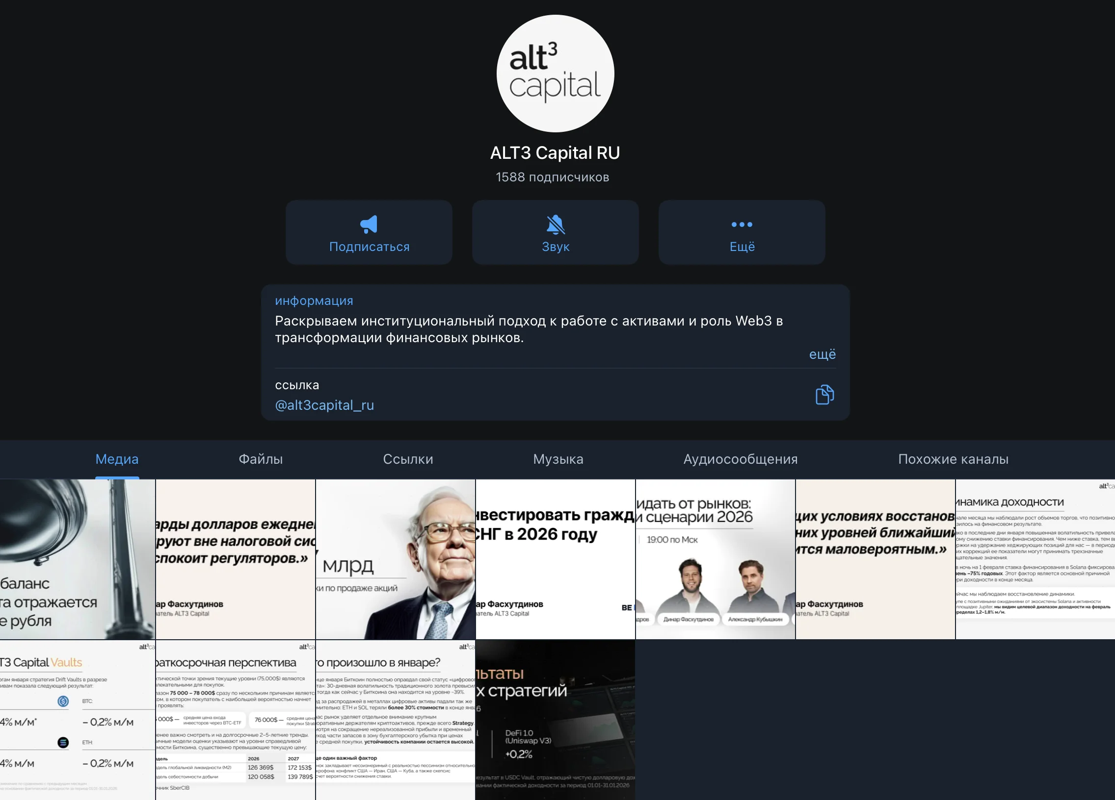 Что за компания ALT3 Capital