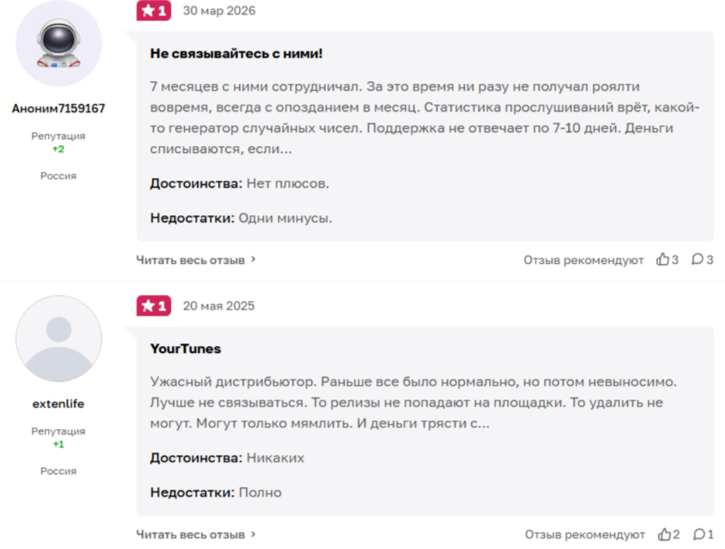 YOURTUNES PLAY (@yourtunes_app_bot) отзывы о разводе и почему не стоит доверять?